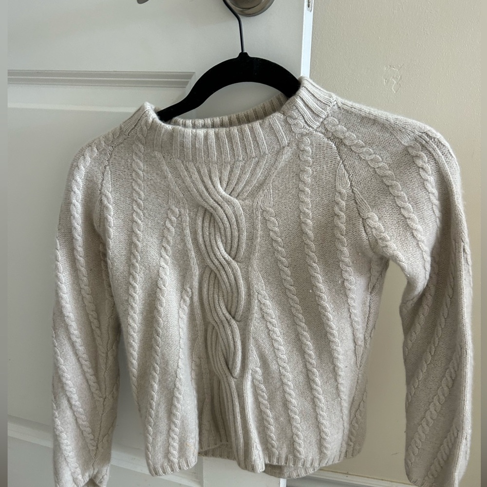 Max Mara Beige Cashmere Sweater